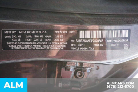 2023 Alfa Romeo Giulia Sprint