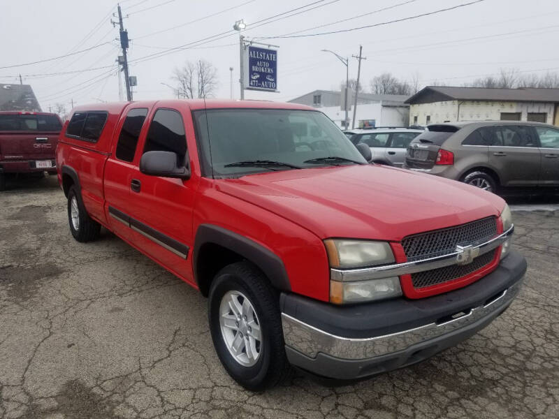 2005 Chevrolet Silverado 1500 for sale at ALLSTATE AUTO BROKERS in Greenfield IN