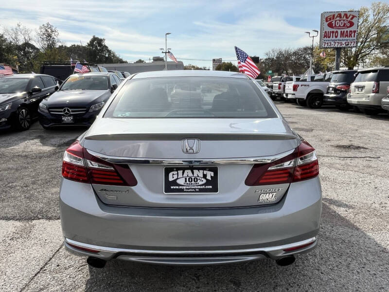 2017 Honda Accord Sport w/Honda Sensing