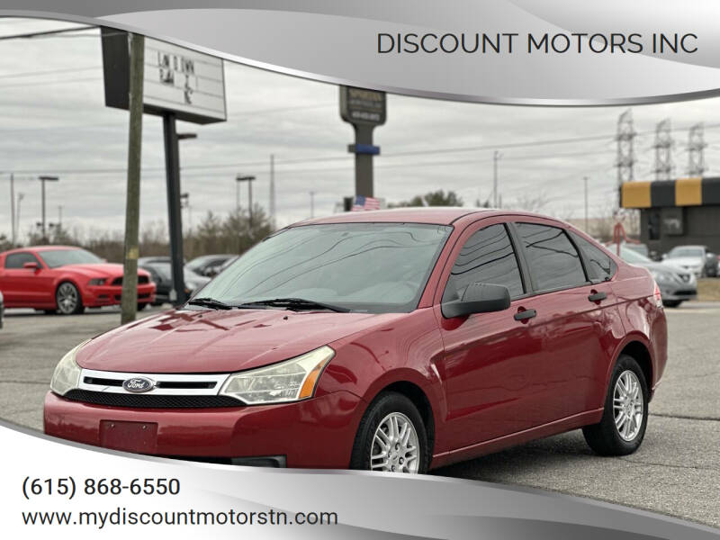 2010 Ford Focus for sale at Discount Motors Inc in Madison TN