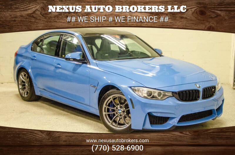 2016 BMW M3 for sale at Nexus Auto Brokers LLC in Marietta GA