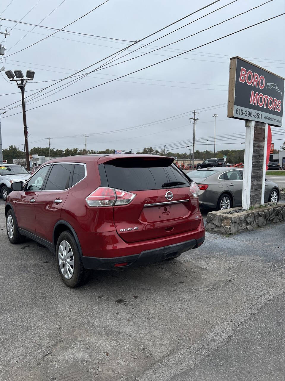 2015 Nissan Rogue for sale at Boro Motors in Murfreesboro, TN