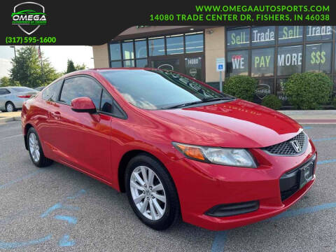 2012 Honda Civic for sale at Omega Autosports of Fishers in Fishers IN