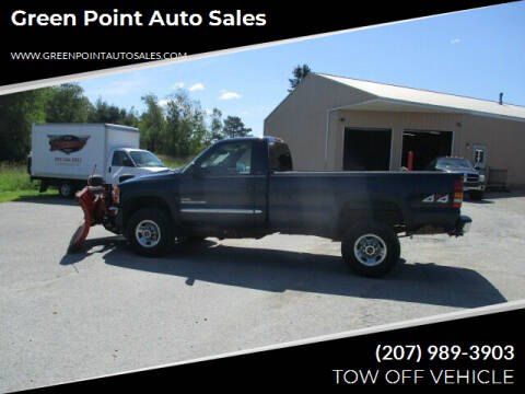 2005 GMC Sierra 2500HD for sale at Green Point Auto Sales in Brewer ME