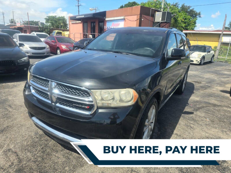 2012 Dodge Durango for sale at A Group Auto Brokers LLc in Opa-Locka FL