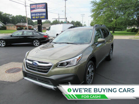 2020 Subaru Outback for sale at Lake County Auto Sales in Painesville OH