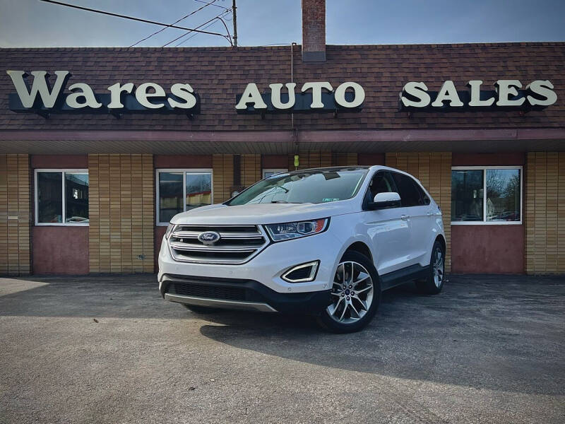 2015 Ford Edge for sale at Wares Auto Sales INC in Traverse City MI