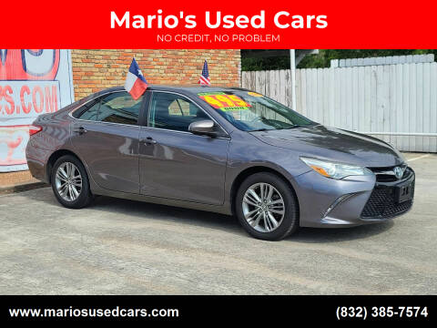 2015 Toyota Camry for sale at Mario's Used Cars - South Houston Location in South Houston TX