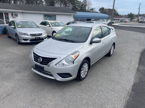 2015 Nissan Versa for sale at U FIRST AUTO SALES LLC in East Wareham MA