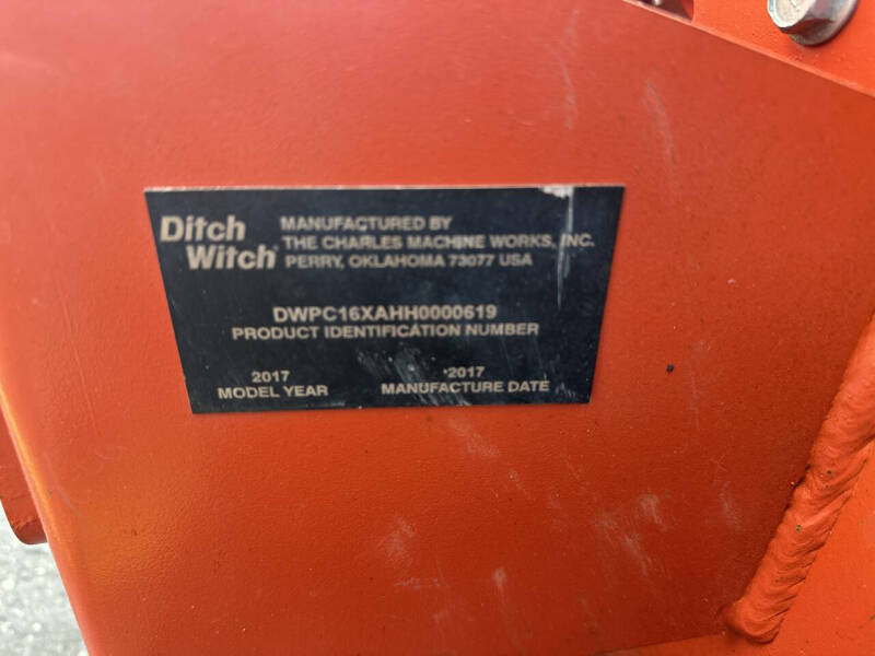 2017 Ditch Witch C 16x