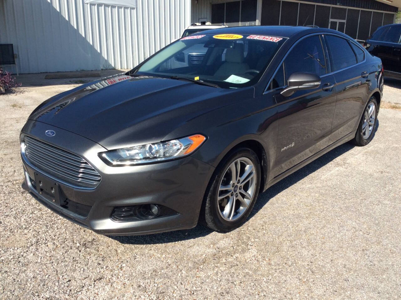 2015 Ford Fusion Hybrid for sale at SPRINGTIME MOTORS in Huntsville, TX