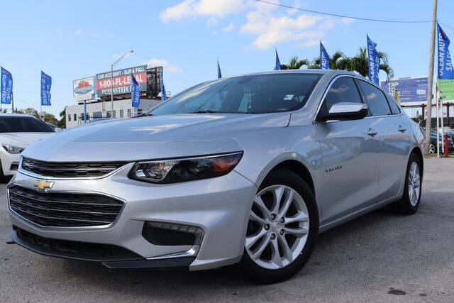 2017 Chevrolet Malibu for sale at OCEAN AUTO SALES in Miami FL