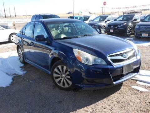 2011 Subaru Legacy for sale at High Plaines Auto Brokers LLC in Peyton CO