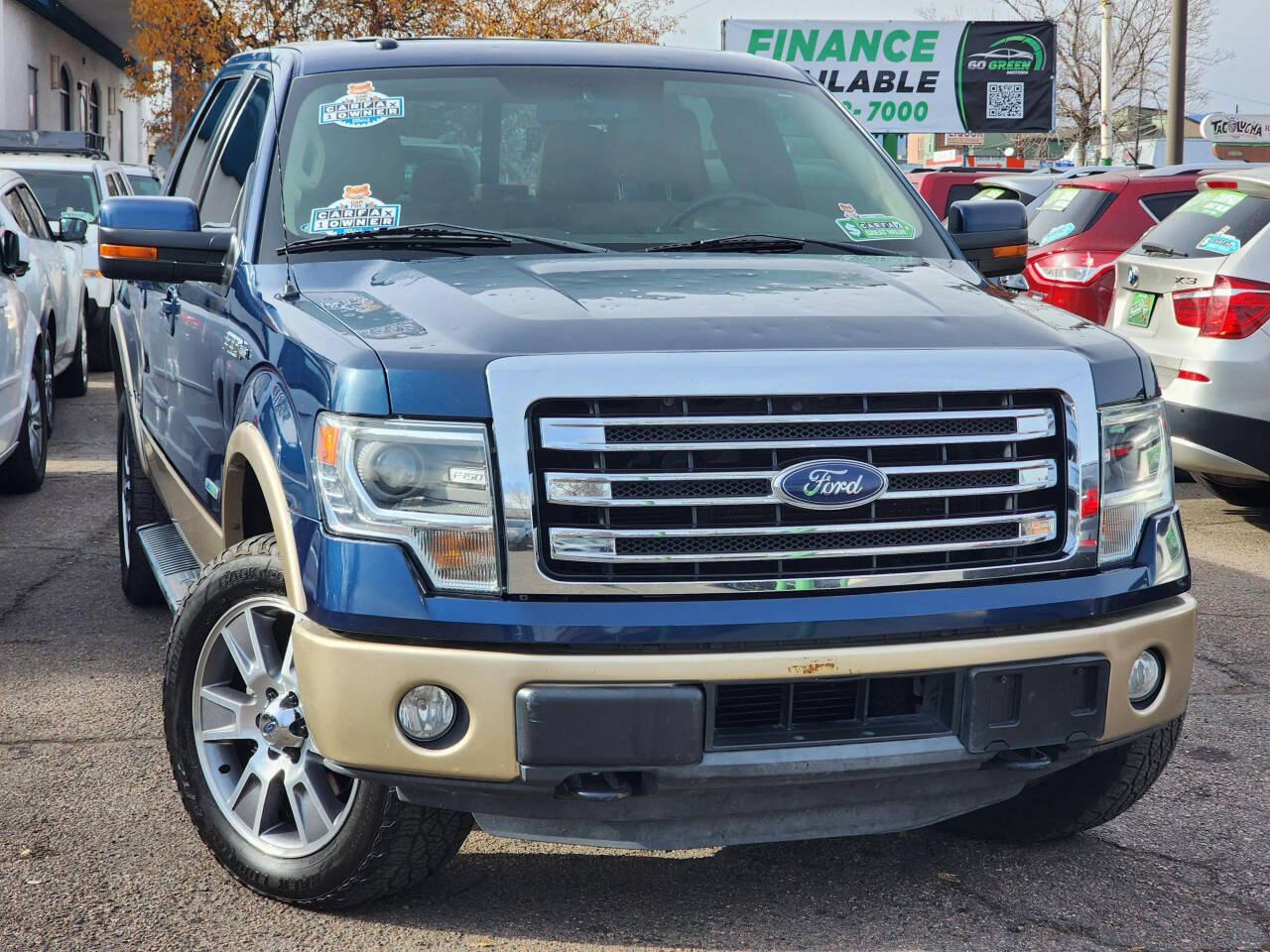 2014 Ford F-150 for sale at GO GREEN MOTORS in Lakewood, CO