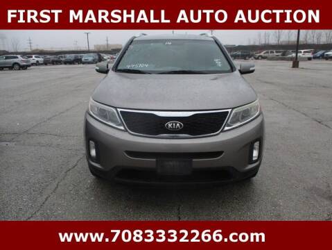 2014 Kia Sorento for sale at First Marshall Auto Auction in Harvey IL