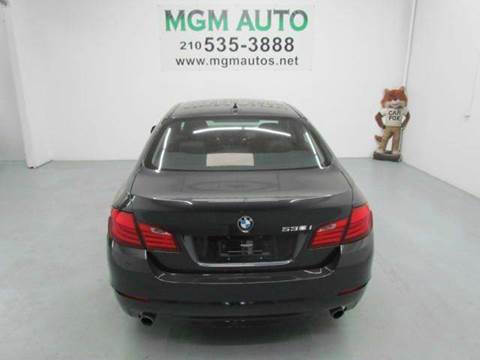 2011 BMW 5 Series for sale at MGM Auto in San Antonio, TX