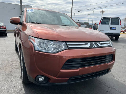 2014 Mitsubishi Outlander for sale at GREAT DEALS ON WHEELS in Michigan City IN