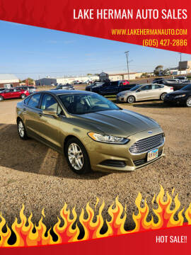 2013 Ford Fusion for sale at Lake Herman Auto Sales in Madison SD