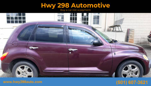 2002 Chrysler PT Cruiser for sale at Hwy 298 Automotive in Benton AR