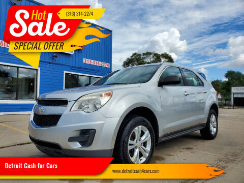 2010 Chevrolet Equinox for sale at Detroit Cash for Cars in Warren MI