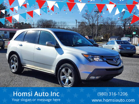 2007 Acura MDX for sale at Homsi Auto Inc in Kannapolis NC