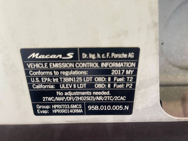 2017 Porsche Macan S