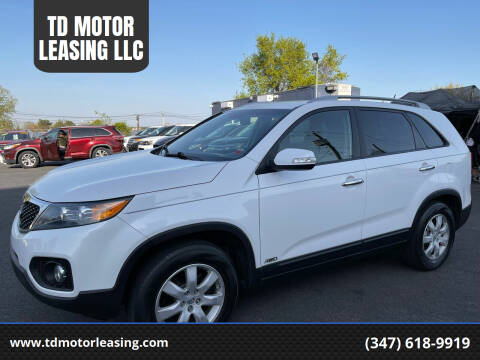 2013 Kia Sorento for sale at TD MOTOR LEASING LLC in Staten Island NY