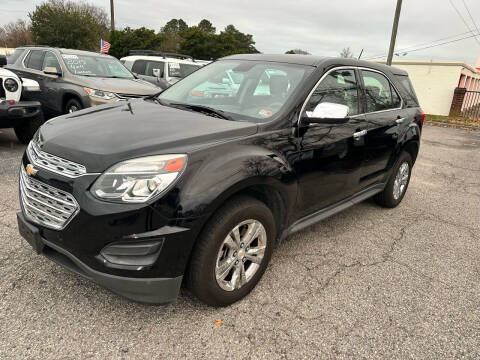 2016 Chevrolet Equinox for sale at VENTURE MOTOR SPORTS in Chesapeake VA