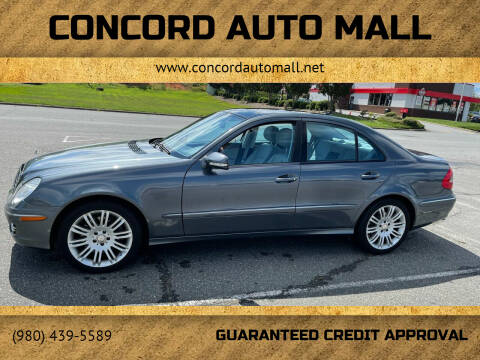 2008 Mercedes-Benz E-Class for sale at Concord Auto Mall in Concord NC