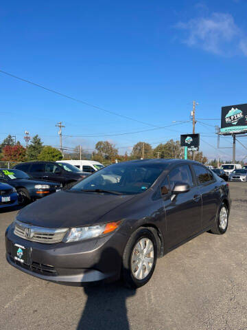 2012 Honda Civic for sale at ALPINE MOTORS in Milwaukie OR