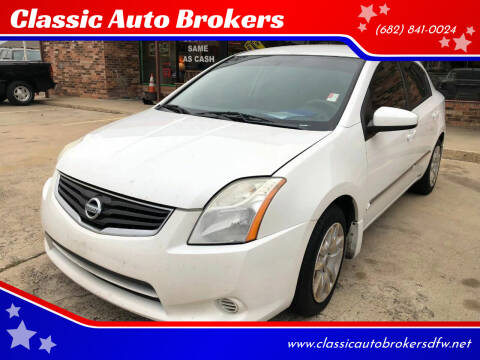 2010 Nissan Sentra for sale at Classic Auto Brokers in Haltom City TX