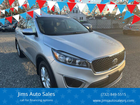 2016 Kia Sorento for sale at Jims Auto Sales in Lakehurst NJ