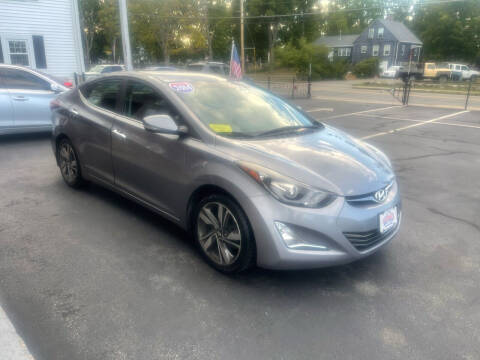 2014 Hyundai Elantra for sale at 5 Corner Auto Sales Inc. in Brockton MA