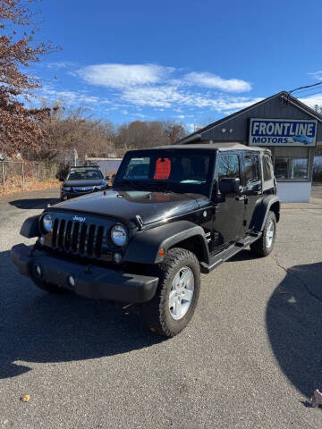 2018 Jeep Wrangler JK Unlimited for sale at Frontline Motors Inc in Chicopee MA