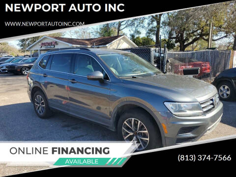 2019 Volkswagen Tiguan for sale at NEWPORT AUTO INC in Tampa FL