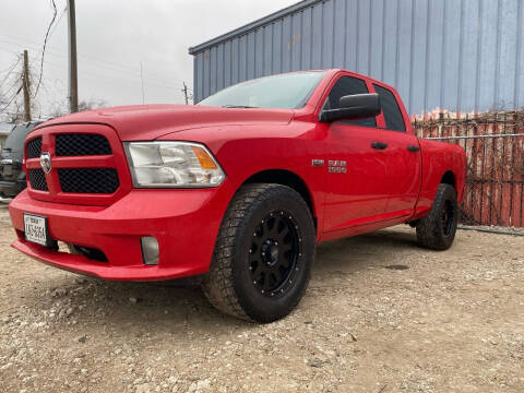 2013 RAM Ram Pickup 1500 for sale at ALL STAR MOTORS INC in Houston TX