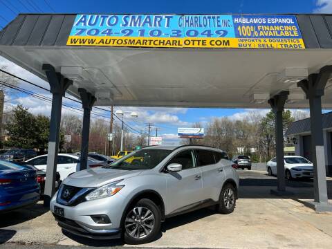 2017 Nissan Murano for sale at Auto Smart Charlotte in Charlotte NC