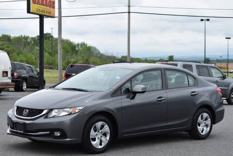 2013 Honda Civic for sale at Broadway Garage of Columbia County Inc. in Hudson NY