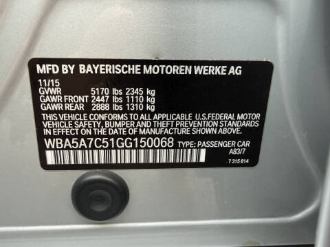 2016 BMW 5 Series 528i xDrive