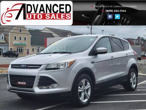 2014 Ford Escape for sale at Advanced Auto Sales in Dracut MA