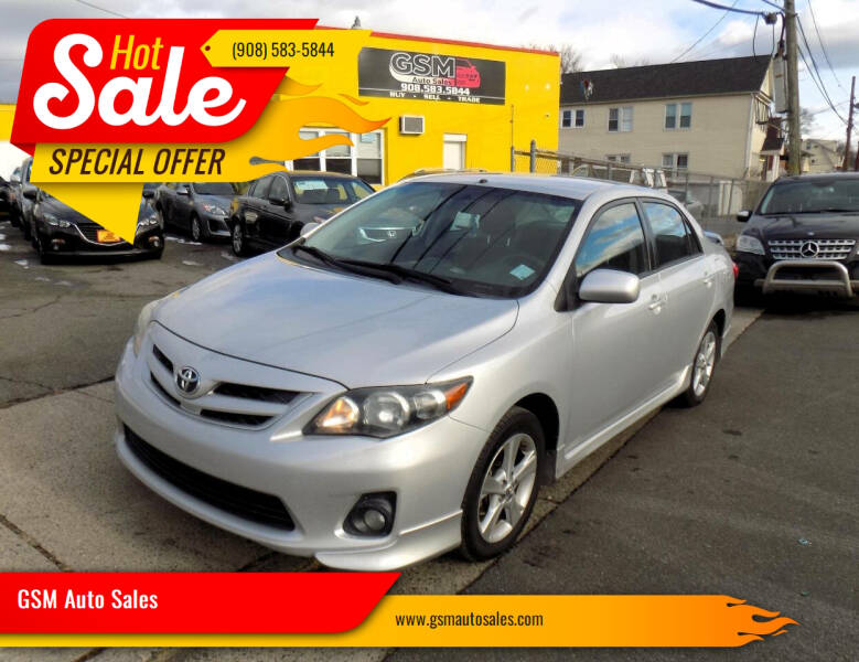 2013 Toyota Corolla for sale at GSM Auto Sales in Linden NJ