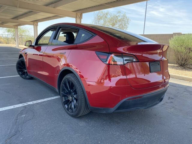 Used 2021 Tesla Model Y Long Range with VIN 5YJYGDEE4MF065614 for sale in Peoria, AZ