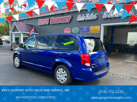 2019 Dodge Grand Caravan for sale at KEV'S GASPORT AUTO SALES AND SERVICE, INC in Gasport NY