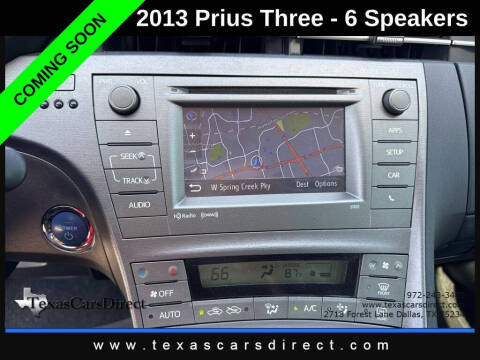 2013 Toyota Prius Three