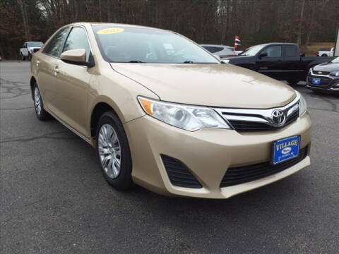 2012 Toyota Camry for sale at VILLAGE MOTORS in South Berwick ME