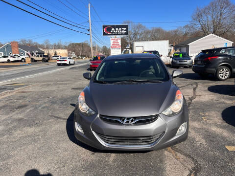 2012 Hyundai Elantra for sale at AMZ Auto Center in Rockland MA