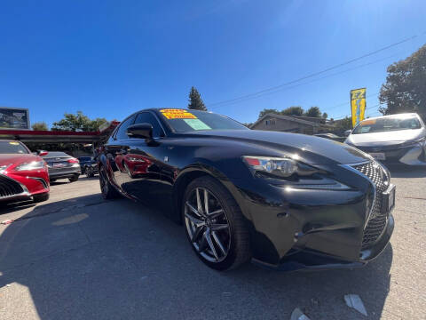 2015 Lexus IS 250 for sale at ALL CREDIT AUTO SALES in San Jose CA