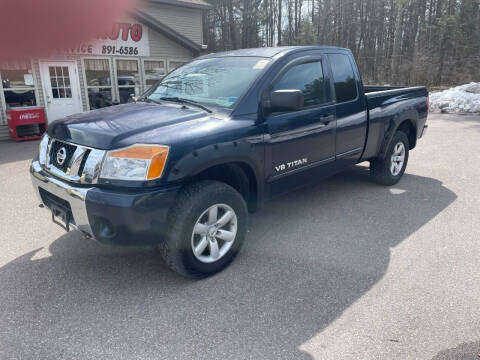 2008 Nissan Titan for sale at Hartley Auto Sales & Service in Milton VT