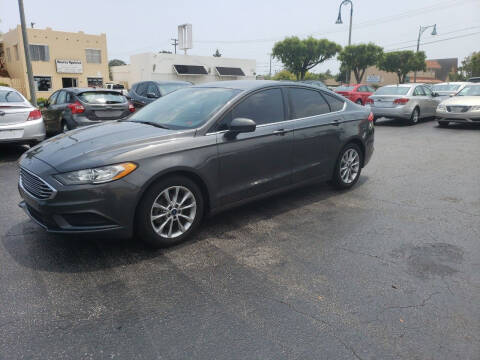 2017 Ford Fusion for sale at KK Car Co Inc in Lake Worth FL