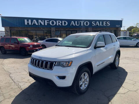 2017 Jeep Grand Cherokee for sale at Hanford Auto Sales in Hanford CA